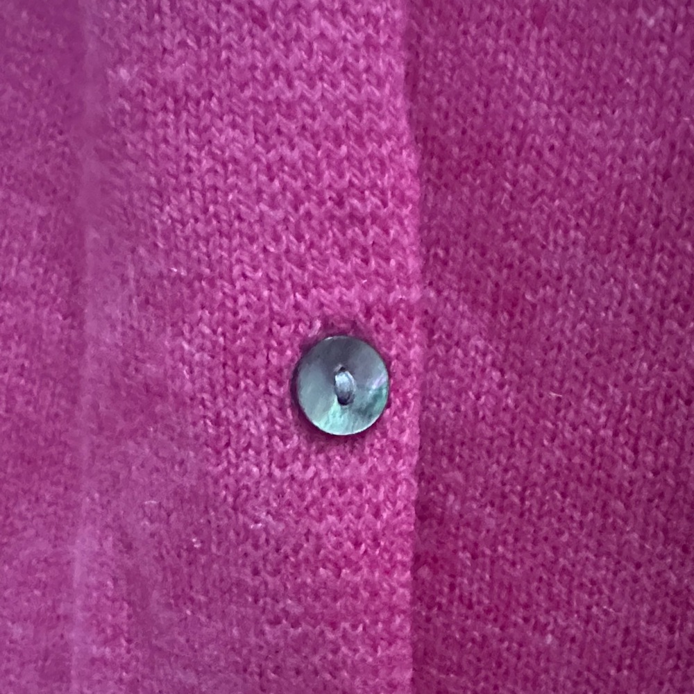 Etcetera Rose Pink Button-Front Wrap - image 5